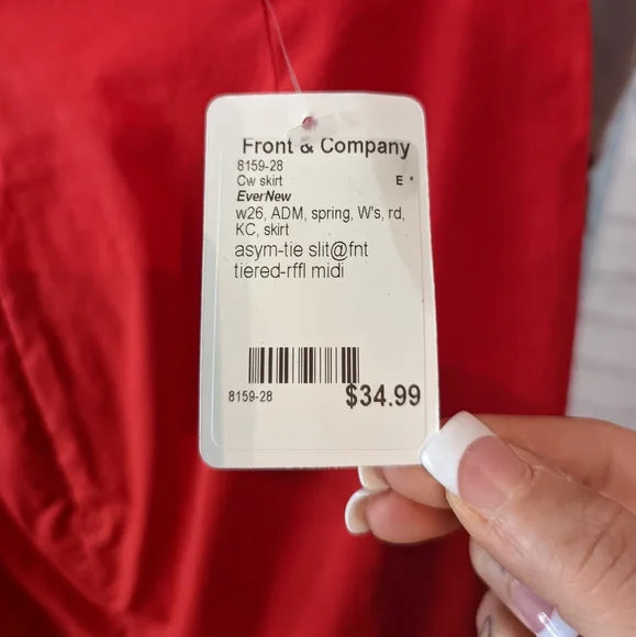 Front & Company Retro Ruffle Skirt - Picture 2 of 5